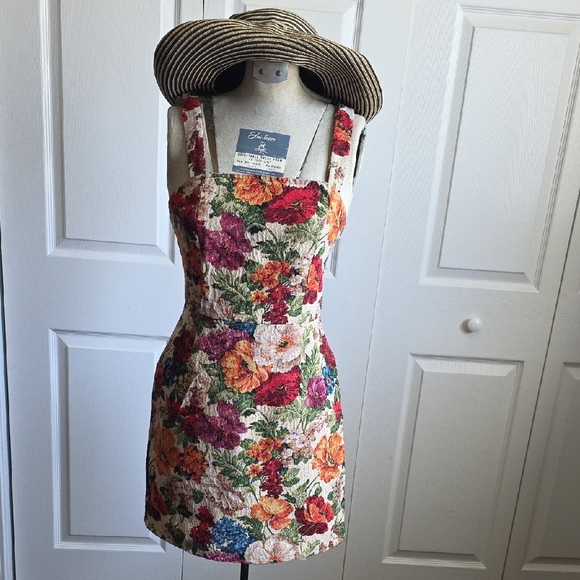 SHEIN Dresses & Skirts - SHEIN Red and Purple Sleeveless Mini Sundress